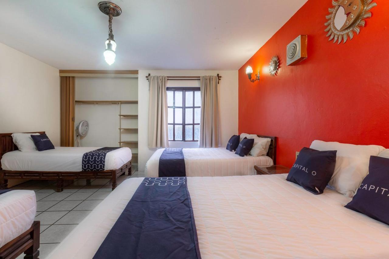 Capital O Hotel Villa De Leon Oaxaca Ngoại thất bức ảnh