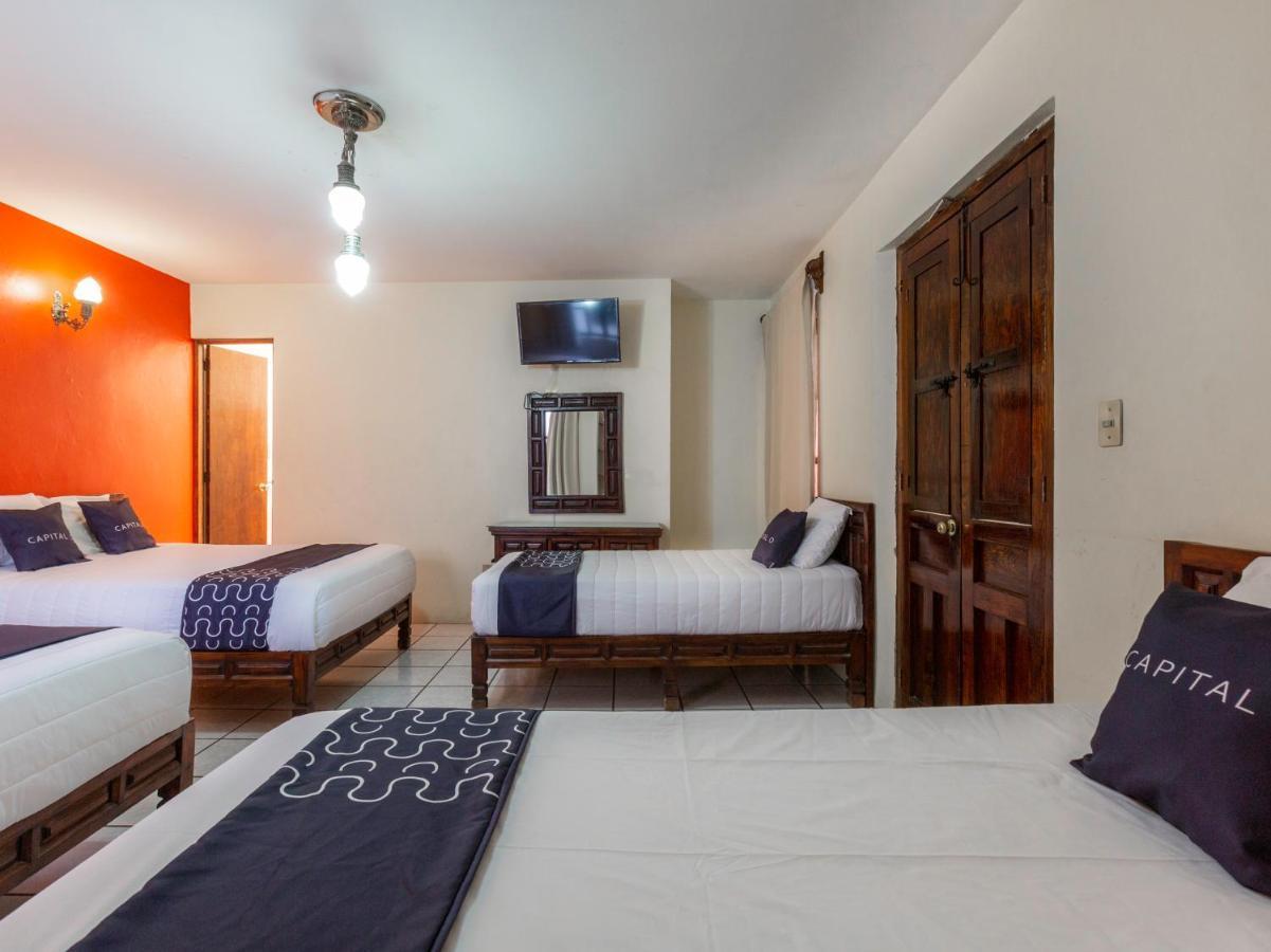 Capital O Hotel Villa De Leon Oaxaca Ngoại thất bức ảnh