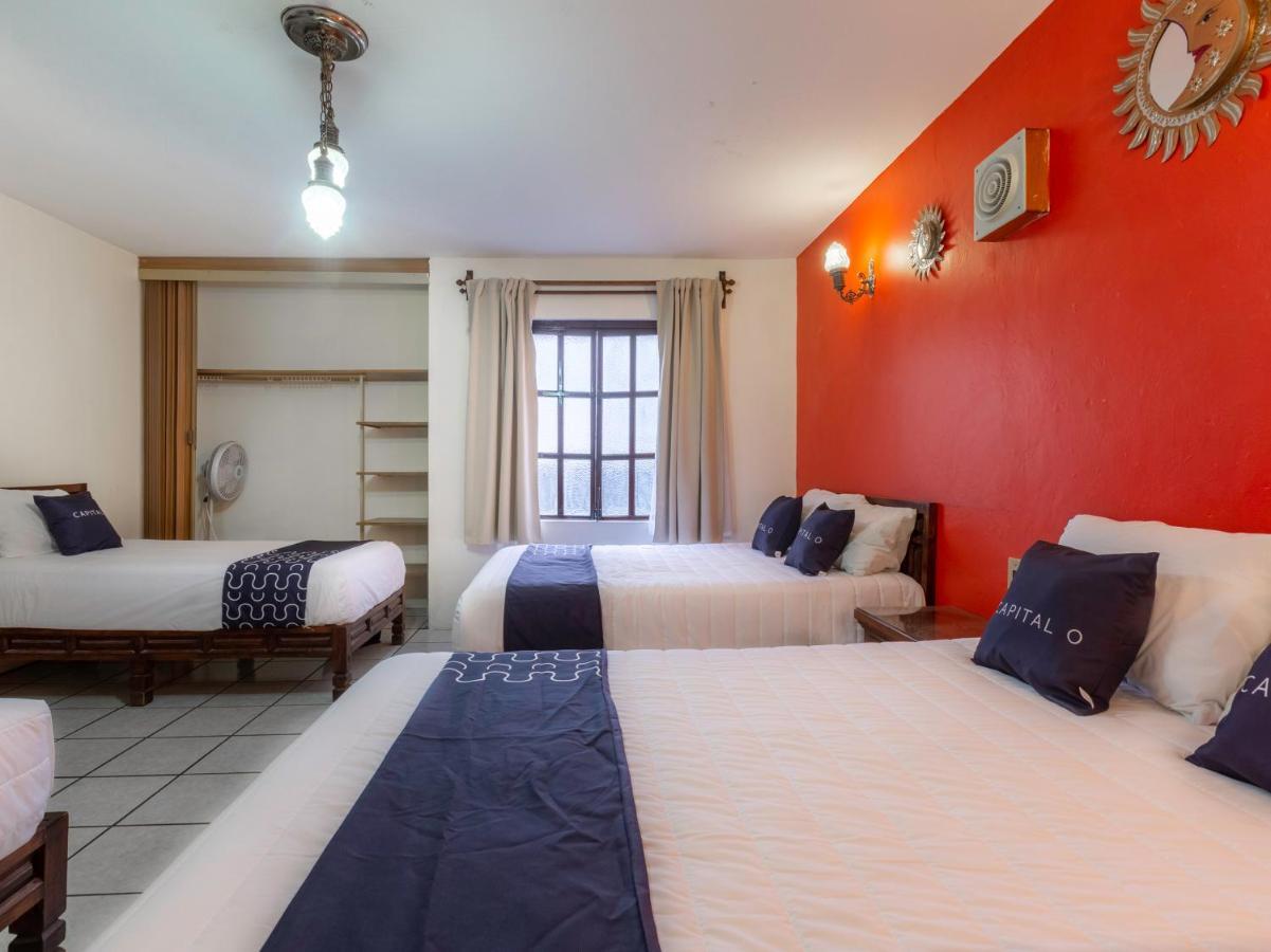 Capital O Hotel Villa De Leon Oaxaca Ngoại thất bức ảnh